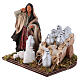 Neapolitan nativity scene Milkwoman with cart and buckets 12 cm s2