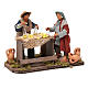 Man selling lemons with stall, Neapolitan nativity figurine 12cm s3