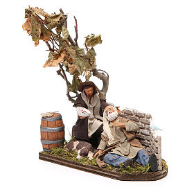 Scena misericordia 12 cm presepe napoletano