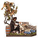 Scena misericordia 12 cm presepe napoletano s1
