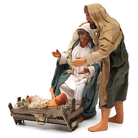 Nativity scene, standing, Neapolitan nativity 24cm