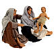 Nativité assise 24 cm crèche napolitaine s6