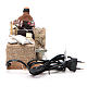 Scena muratore 10 cm presepe napoletano s4