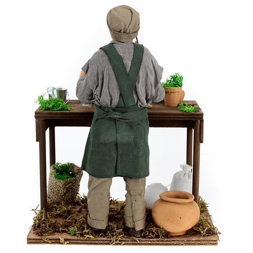 Gardener, Neapolitan nativity figurine 30cm 6