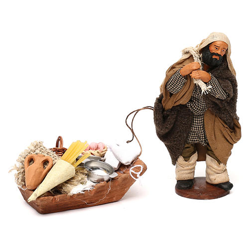 Soap seller, Neapolitan nativity figurine 12cm 1