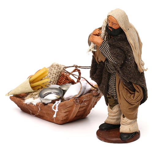 Soap seller, Neapolitan nativity figurine 12cm 2