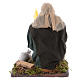 Woman with furnace, Neapolitan nativity figurine 10cm s3