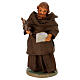 Friar, Neapolitan nativity figurine 10cm s1