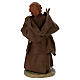 Friar, Neapolitan nativity figurine 10cm s4