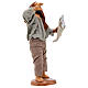 Fisherman with anchovy basket 10cm, Neapolitan figurine s3