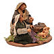 Scene of mercy, Neapolitan nativity figurine 10cm s4