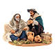 Scene of mercy, Neapolitan nativity figurine 10cm s5