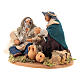 Scene of mercy, Neapolitan nativity figurine 10cm s6