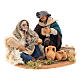 Scene of mercy, Neapolitan nativity figurine 10cm s7