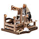 Man with loom, Neapolitan nativity figurine 10cm s2