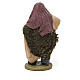 Man with apple sacks, Neapolitan nativity figurine 10cm s3