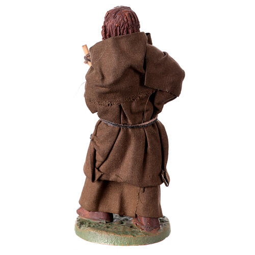 Friar, Neapolitan nativity figurine 12cm 4