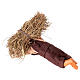 Sleeping man on straw 10cm, Neapolitan figurine s4