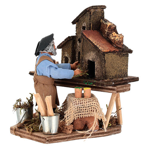 Presepista 10 cm presepe Napoli 1