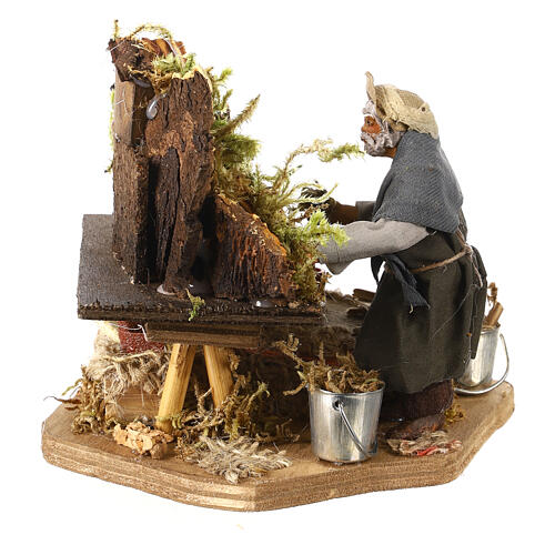 Artesão de presépio para presépio Nápoles com figuras de 10 cm de altura média 4