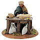 Woman kneading, Neapolitan nativity figurine 10cm s1