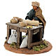 Woman kneading, Neapolitan nativity figurine 10cm s2