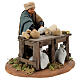 Woman kneading, Neapolitan nativity figurine 10cm s3