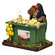 Vendeuse de citrons avec banc 10 cm crèche Naples s2