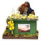Lemon seller with stall, Neapolitan nativity figurine, 10cm s1