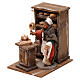 Baker with bread trough 10cm, Neapolitan figurine s2