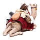 Harnessed sitting camel for Neapolitan nativity 14cm s5