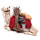 Harnessed sitting camel for Neapolitan nativity 14cm s6