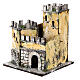 Castle for Neapolitan nativity scene in cork 20x22x20cm s2