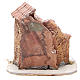 House in wood and resin for nativity scene, 14x14x14cm s4