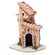 House in resin and wood for Neapolitan Nativity scene, 22x15x15cm s2