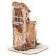 Casa resina y madera belén Nápoles 22x12x12 cm s3