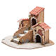 Composition of houses for Neapolitan Nativity scene, 17x24x20cm s2