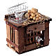 Table cage with chicken and eggs 9x8x5,5cm neapolitan Nativity s3