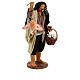 Man with hen and egg basket 14cm neapolitan Nativity s3