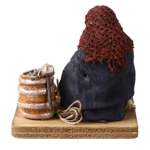 Aggiusta ruote 10 cm presepe napoletano 4