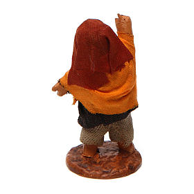 Fanciullo che indica 10 cm presepe napoletano