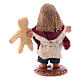 Little boy with teddybear 10cm neapolitan Nativity s2