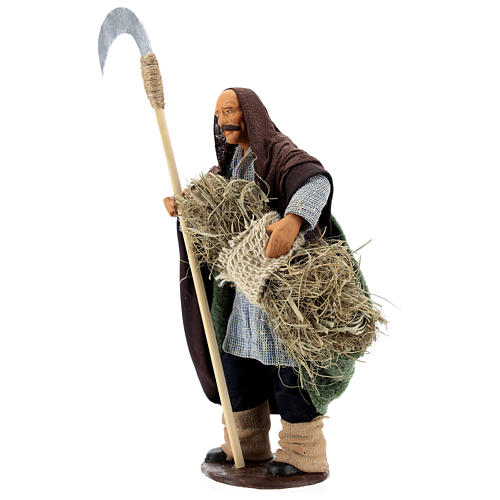 Man with sickle 14cm neapolitan Nativity 3