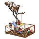 Parco giochi con fanciulli scivolo altalena 12 cm presepe Napoli s2