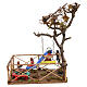 Parco giochi con fanciulli scivolo altalena 12 cm presepe Napoli s4