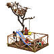 Plac zabaw z dziećmi zjeżdżalnia huśtawka 12 cm szopka z Neapolu s2