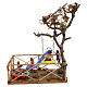 Parque infantil com crianças escorregador balanço para presépio napolitano com peças de 12 cm altura média s4