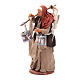 Milk seller with wooden buckets for Neapolitan Nativity, 14cm s2