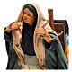 Woman carrying fabrics, figurine for Neapolitan Nativity, 14cm s2