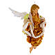 Blonde angel with gold clothes, figurine for Neapolitan Nativity, 45cm s3